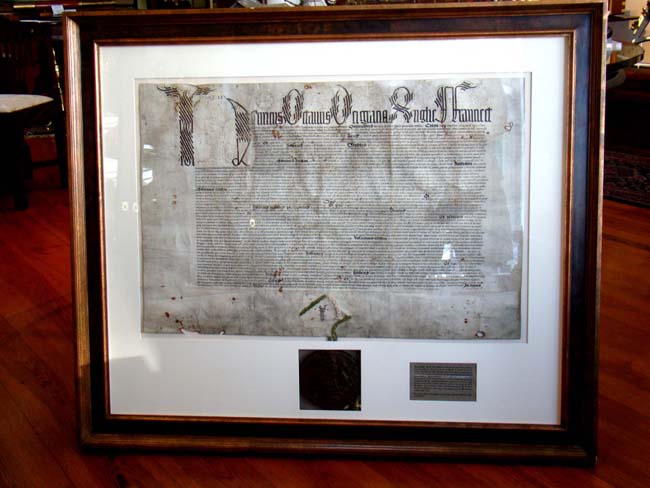 An Historically Important document with Initial Letter Portrait of King Henry VIII of England dated Dec. 24, 1545 — image 6